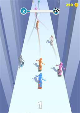 冰上滑板比赛游戏截图2