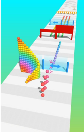 变形球跑秀游戏截图3