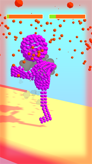 像素碰撞跑酷游戏截图3