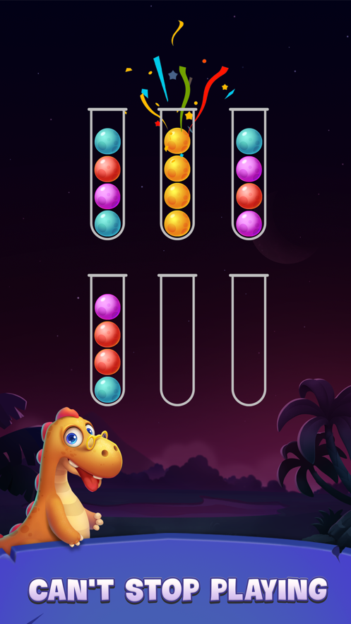 色球排序拼图游戏截图3