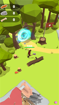 欢乐砍恐龙游戏截图2