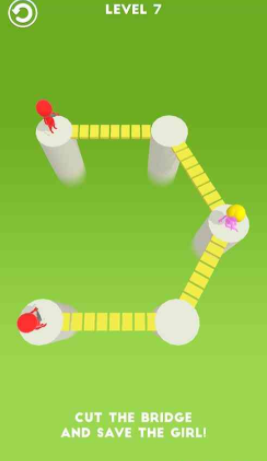 断桥救女孩游戏截图1
