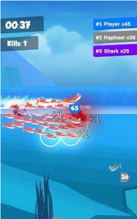 水下捕食者竞赛-游戏截图3