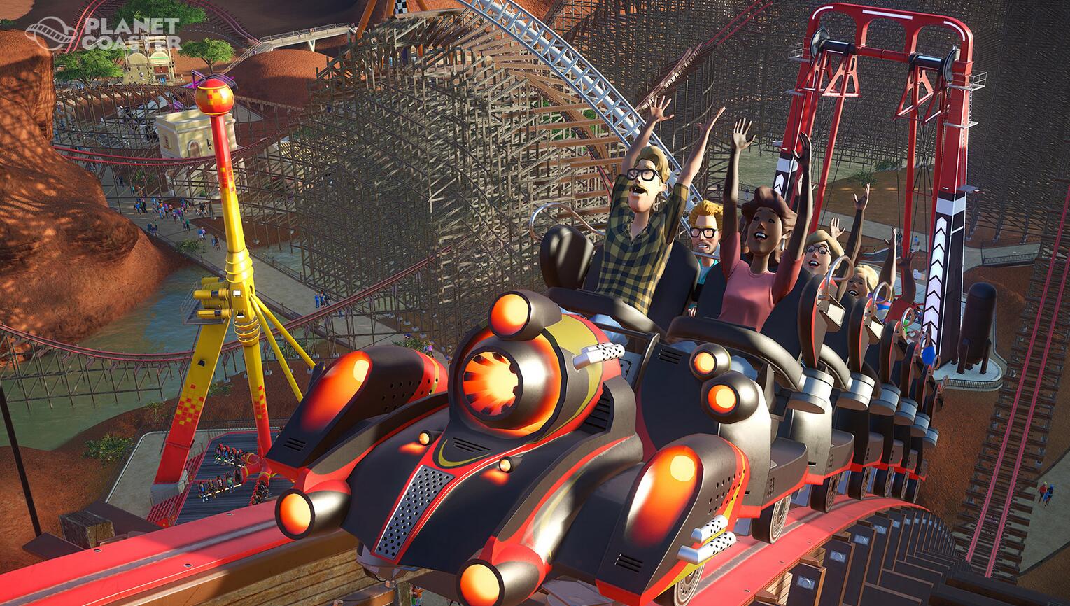 过山车之星中文破解版游戏截图1