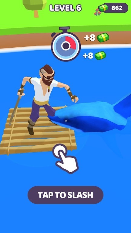 木筏保护-游戏截图1