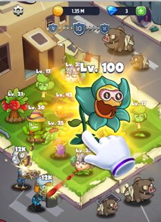 合并植物僵尸防御游戏截图1