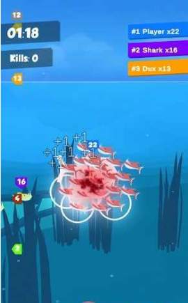水下捕食者竞赛-游戏截图1