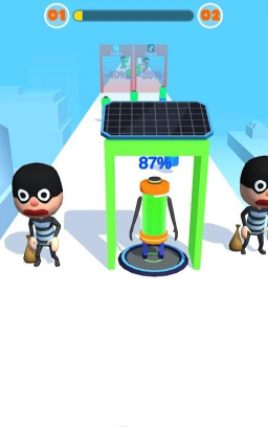 超级电池跑秀-游戏截图1