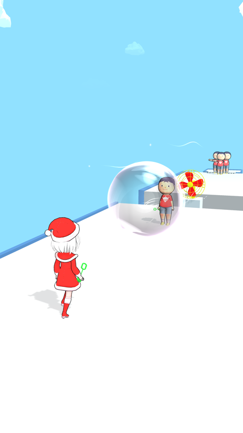 好大的泡泡-游戏截图1