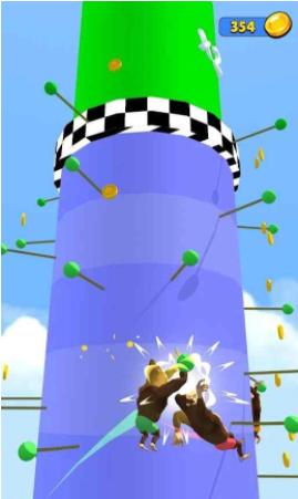 攀岩猴比赛3D游戏截图3