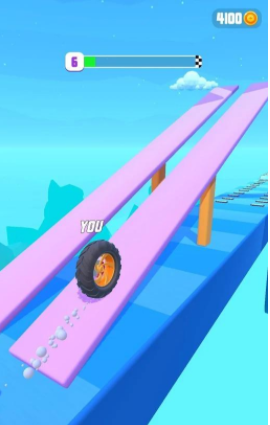 轮胎人赛跑-游戏截图1