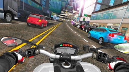 公路机车手手游-游戏截图1