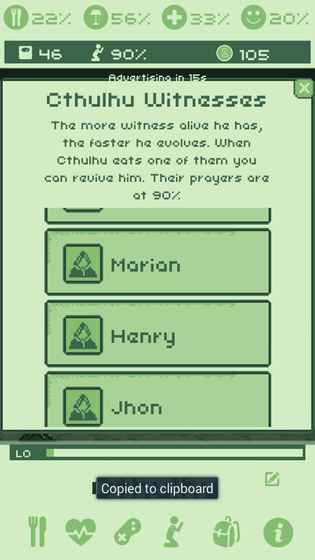 克苏鲁模拟宠物游戏截图2