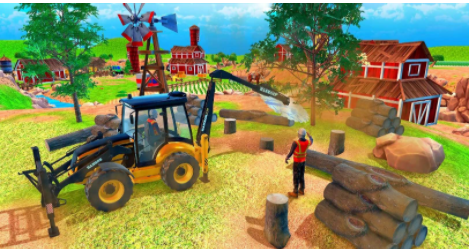 现代木屋建造游戏截图2