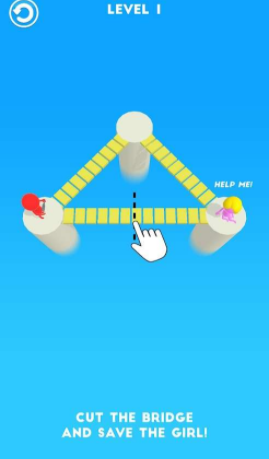 断桥救女孩游戏截图3