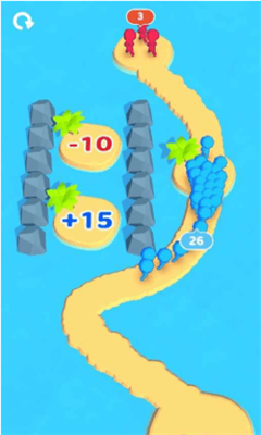 沙滩占领竞赛游戏截图3
