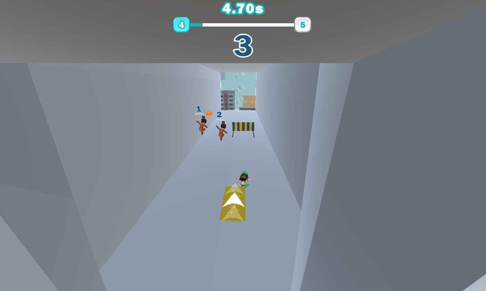 飞天跑酷女神-游戏截图2