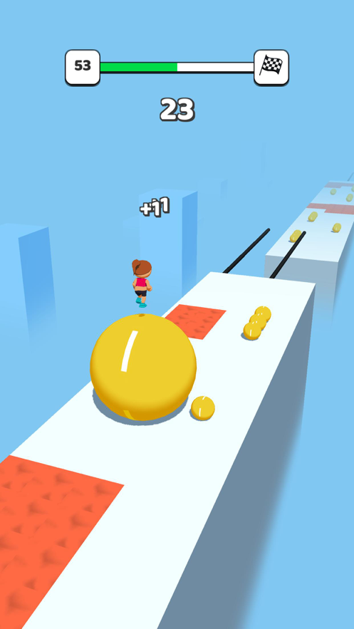 滚动球向前冲游戏截图4