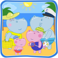 河马佩奇海滩冒险破解版