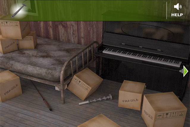 旧仓库密室逃脱游戏截图1