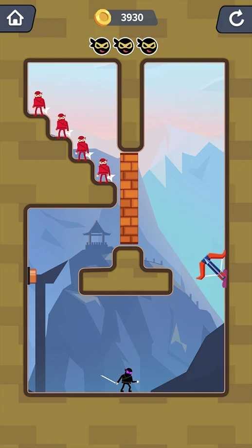 致命一击忍者英雄汉化版游戏截图4