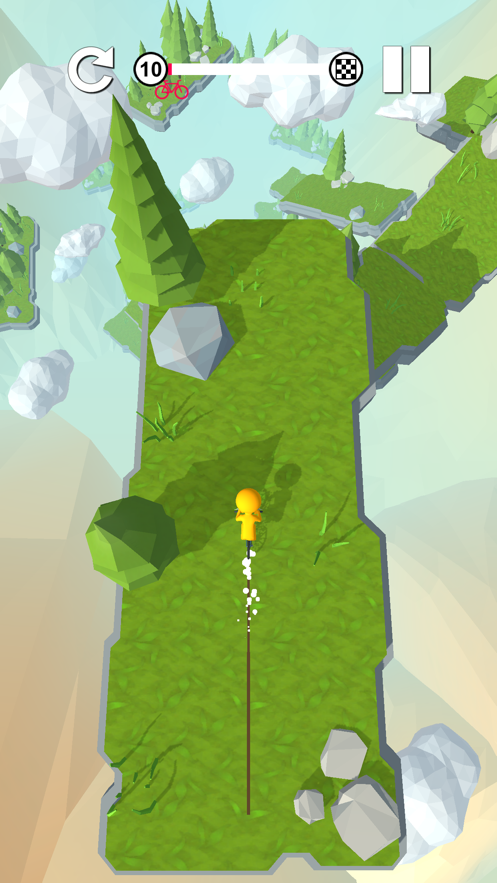 骑自行车下坡-游戏截图3