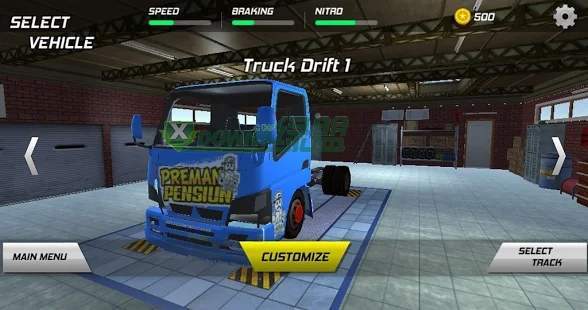 印尼卡车漂移模拟器游戏截图4