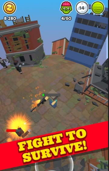 僵尸别浪-游戏截图1