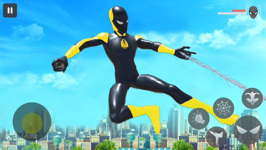 钢铁超级英雄男孩城市英雄游戏截图4