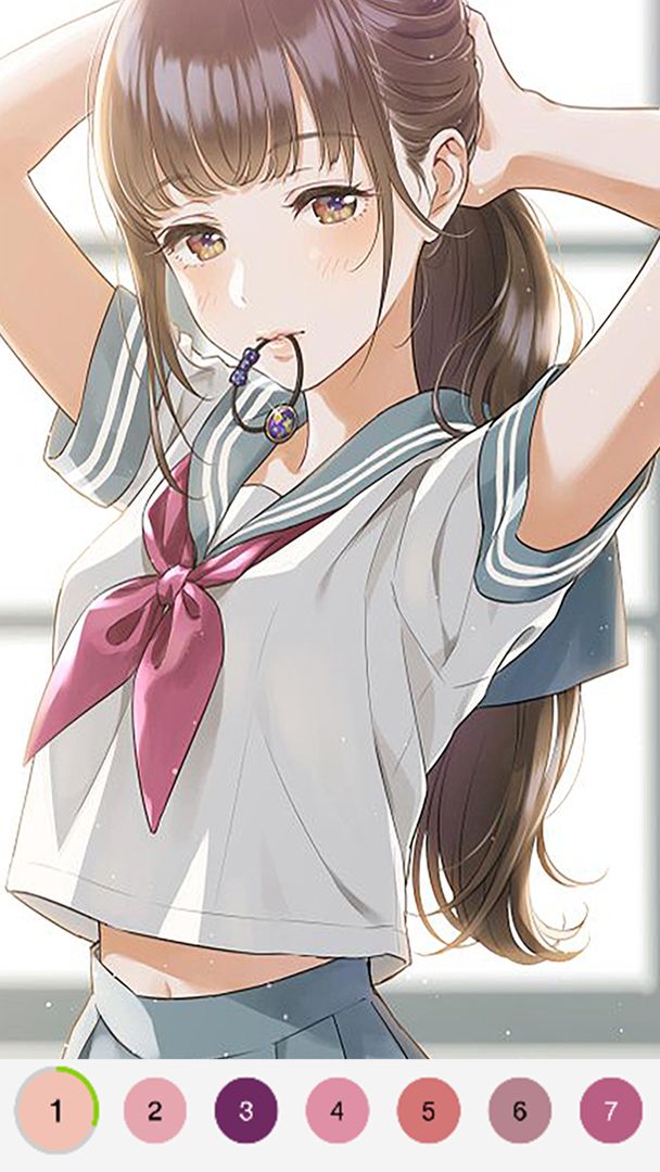 二次元填色书游戏截图2