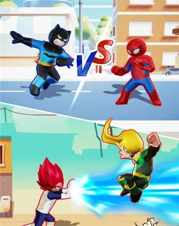 超级比赛英雄游戏截图3