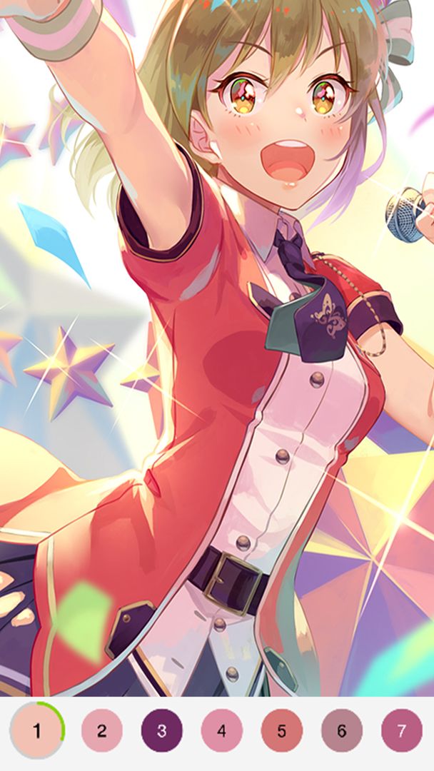 二次元填色书游戏截图3