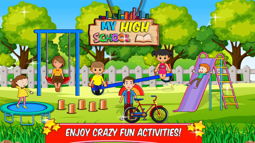 假装玩高中生活游戏截图1