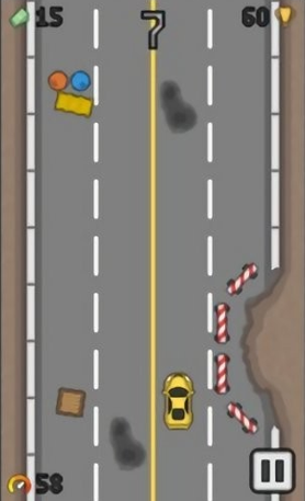 像素公路赛车游戏截图1