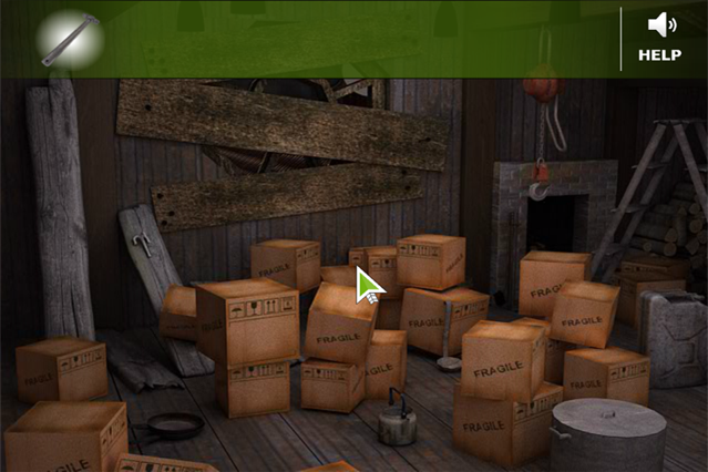 旧仓库密室逃脱游戏截图2