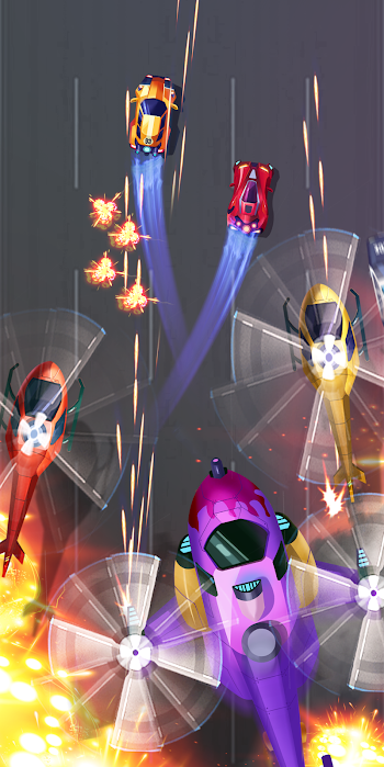 飞车战斗机-游戏截图1