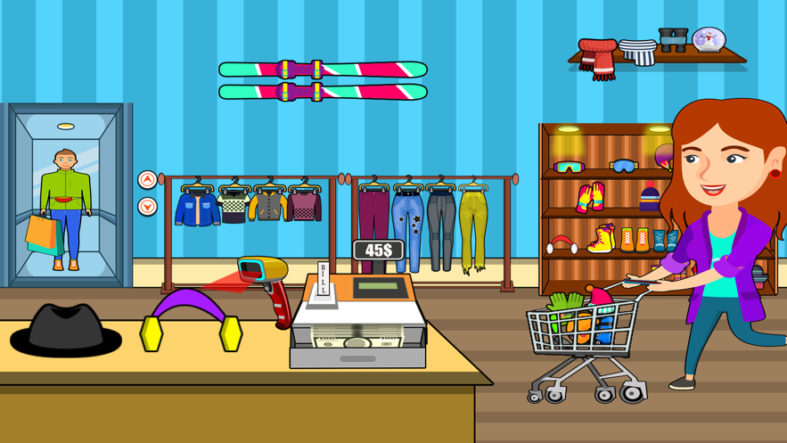 假装玩冬城生活游戏截图3