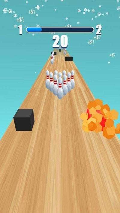 疯狂保龄球-游戏截图1