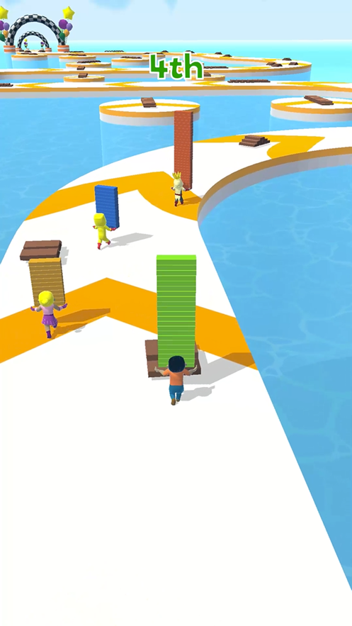搭个桥快跑安卓版游戏截图1