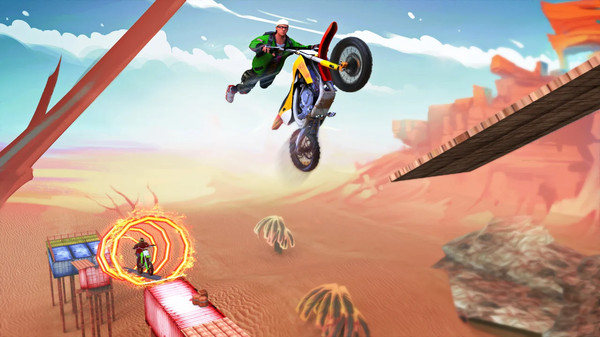 指尖摩托车特技-游戏截图4