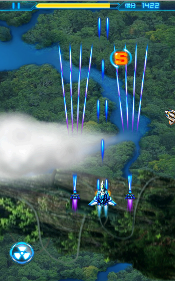 雷电飞机跑酷-游戏截图4