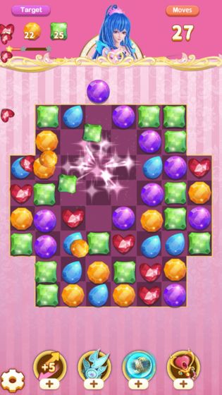 叶罗丽点点消-游戏截图1