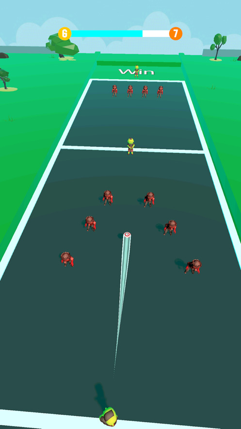 我扔飞盘贼准游戏截图3