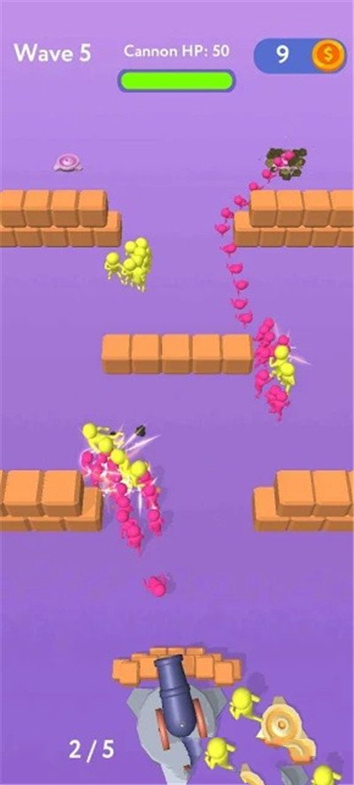 火柴人加农炮游戏截图4