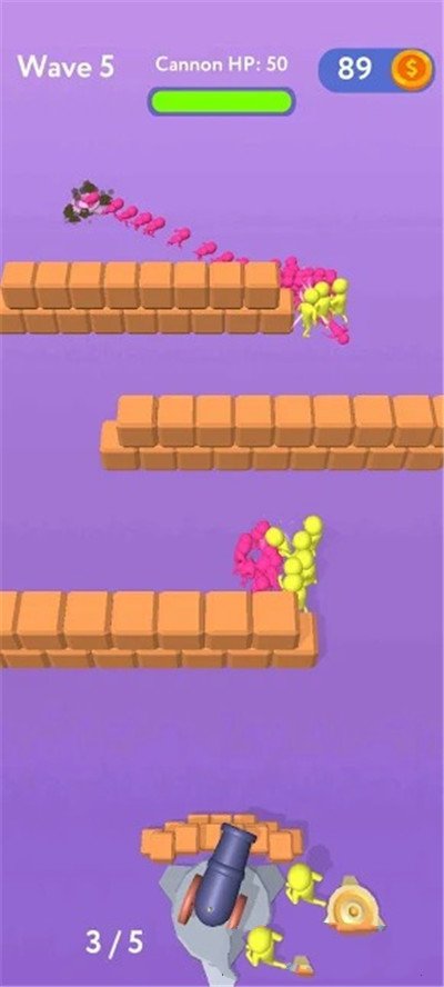 火柴人加农炮游戏截图3
