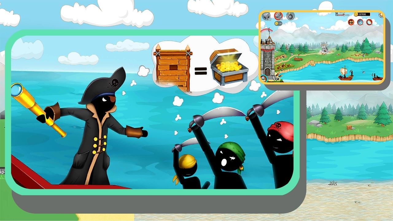 火柴人海上战争游戏截图4