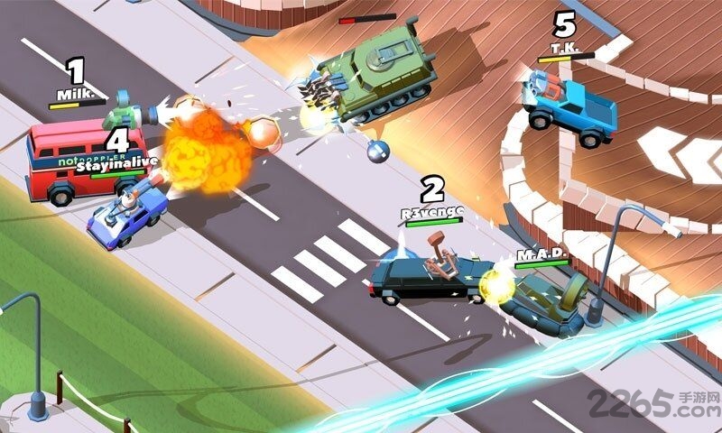 欢乐赛车大战手机版游戏截图3