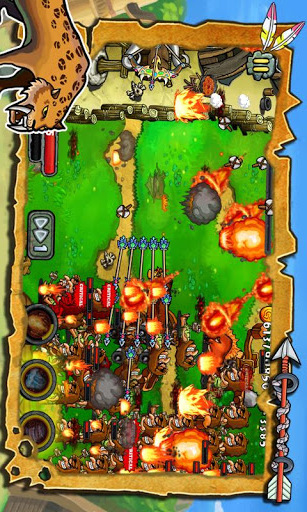 原始人塔防游戏截图2