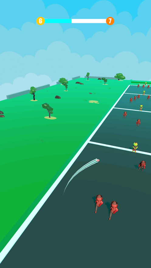 我扔飞盘贼准游戏截图2