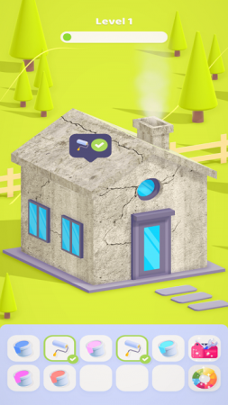 小屋画家游戏截图3